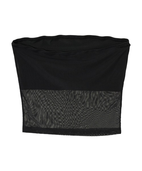 DURAS（デュラス）の「Ｓｈｅａｒ　ｂｅａｒ　ｔｏｐ（チューブトップ・レディース・ブラック/ホワイト・FREE）」の19枚目の写真