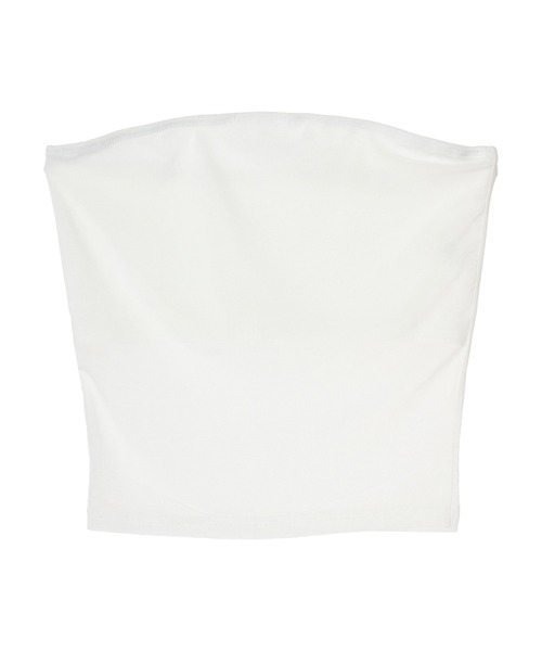 DURAS（デュラス）の「Ｓｈｅａｒ　ｂｅａｒ　ｔｏｐ（チューブトップ・レディース・ブラック/ホワイト・FREE）」の17枚目の写真