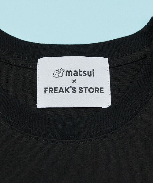 FREAK'S STORE（フリークスストア）の「matsui×FREAK'S STORE/マツイ×フリークスストア 別注 ｢DJ」バックプリント クルーネック半袖Tシャツ（Tシャツ/カットソー・メンズ・グレー/ブラック/ホワイト・MEDIUM/LARGE/X-LARGE）」の6枚目の写真