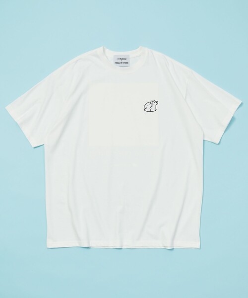 FREAK'S STORE（フリークスストア）の「matsui×FREAK'S STORE/マツイ×フリークスストア 別注 ｢DJ」バックプリント クルーネック半袖Tシャツ（Tシャツ/カットソー・メンズ・グレー/ブラック/ホワイト・MEDIUM/LARGE/X-LARGE）」の10枚目の写真