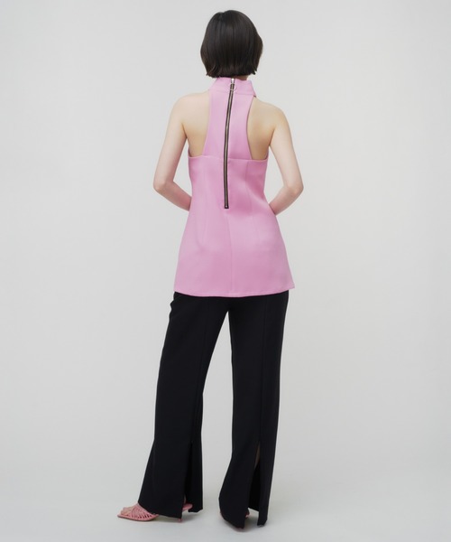 THINGS THAT MATTER（シングス ザット マター）の「DOUBLE CLOTH  HALTER NECK BLOUSE / ダブルクロスホルターネックブラウス（シャツ/ブラウス・レディース・アイボリー/カーキ/ブラック/ピンク・FREE）」の22枚目の写真