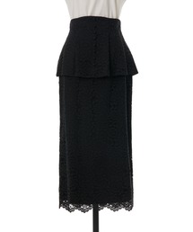 Her lip to（ハーリップトゥー）の「Rosa Lace Peplum Skirt
