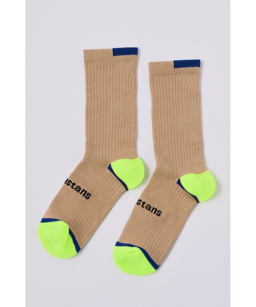 nagonstans ナゴンスタンス ソックス 靴下 nagonstans(ナゴンスタンス)｜Shape Socks/ソックス/Black の