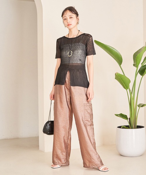 セール】【洗える】シアーカーゴパンツ（カーゴパンツ）｜VIS（ビス