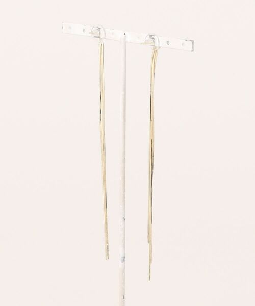 Burner(バーナー)の「【CHI SELECT】ロング ピアス ミニパール chi-pierce-00495 U(ピアス(両耳用)・レディース・ゴールド/シルバー・FREE)」の3枚目の写真