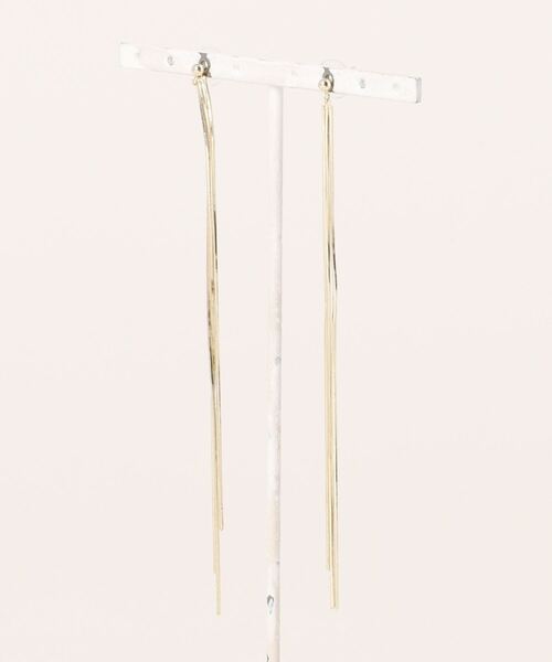Burner(バーナー)の「【CHI SELECT】ロング ピアス ミニパール chi-pierce-00495 U(ピアス(両耳用)・レディース・ゴールド/シルバー・FREE)」の9枚目の写真
