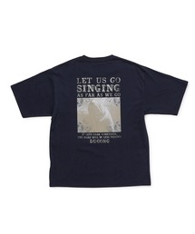 j.n.r.d | j.n.r.d/エシカルモチーフバックプリントTシャツ(Tシャツ/カットソー)