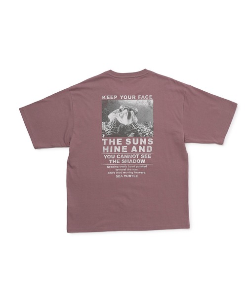 j.n.r.d(ジェー・エヌ・アール・ディー)の「j.n.r.d/エシカルモチーフバックプリントTシャツ(Tシャツ/カットソー・メンズ・ネイビー/ピンク/ホワイト・M/LL/L)」の3枚目の写真