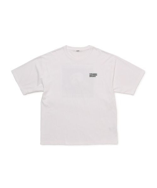 j.n.r.d(ジェー・エヌ・アール・ディー)の「j.n.r.d/エシカルモチーフバックプリントTシャツ(Tシャツ/カットソー・メンズ・ネイビー/ピンク/ホワイト・M/LL/L)」の4枚目の写真