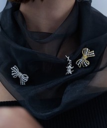 IRIS47(イリスフォーセブン)の【IRIS 47】bow brooch/ボウ ブローチ(ブローチ/コサージュ)