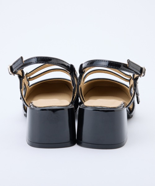 one after another NICE CLAUP（ワンアフターアナザーナイスクラップ）の「ダブルストラップバックベルトパンプス（パンプス・レディース・シルバー/ブラック/テラコッタ・S/M/L）」の11枚目の写真