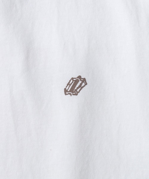 narifuri(ナリフリ)の「プリントTシャツ(HATCH)(Tシャツ/カットソー・メンズ・ブラック/ホワイト・MEDIUM/LARGE)」の7枚目の写真