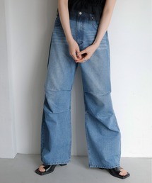 LIAN | デニムパラシュートワイドパンツ(デニムパンツ)