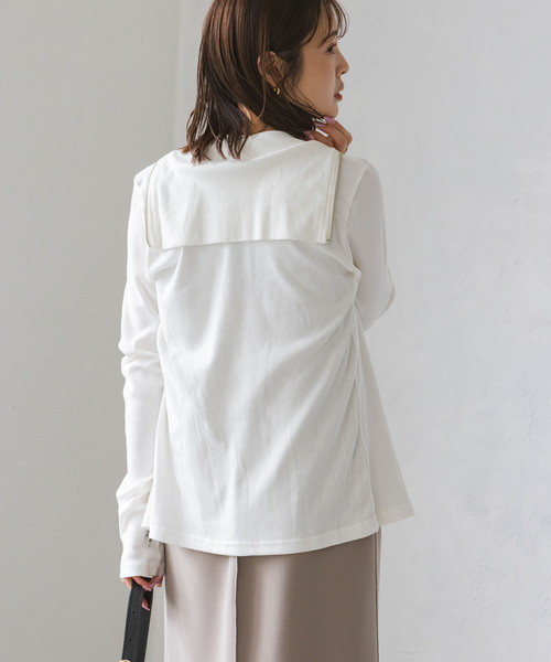 【1度使用】NOBLE プロタゴニスタ　ZIP ロングスリーブ Noble（ノーブル）の「PROTAGONISTA/プロタゴニスタ ZIPロング