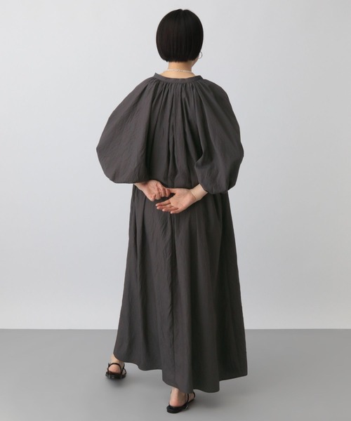 新品♡バルーンワンピース セール】ストライプバルーンワンピース（ワンピース）｜A part