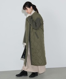 MA-1 × ヘチマ キルティングコート