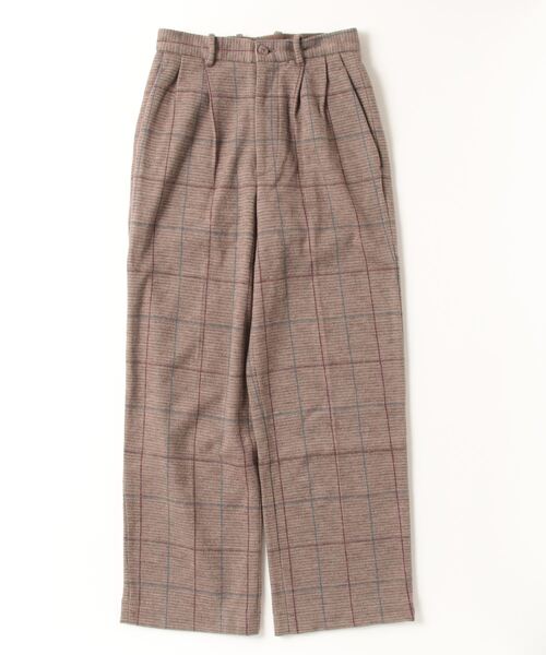 FilMelange(フィルメランジェ)の「FilMelange / フィルメランジェ JANICE ジャニス DOUBLE JACQUARD(その他パンツ・レディース・ブラウン/グレー・1)」の1枚目の写真