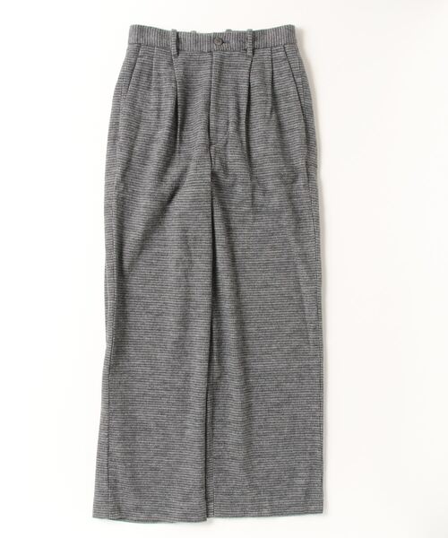 FilMelange(フィルメランジェ)の「FilMelange / フィルメランジェ JANICE ジャニス DOUBLE JACQUARD(その他パンツ・レディース・ブラウン/グレー・1)」の2枚目の写真