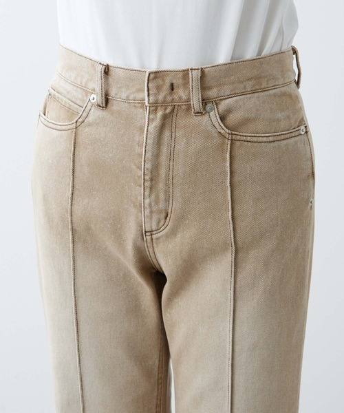 THE PAUSE(ザ ポーズ)の「【THE PAUSE】ストレートデニムパンツ(デニムパンツ・レディース・ブルー/サンドベージュ・36/38)」の14枚目の写真