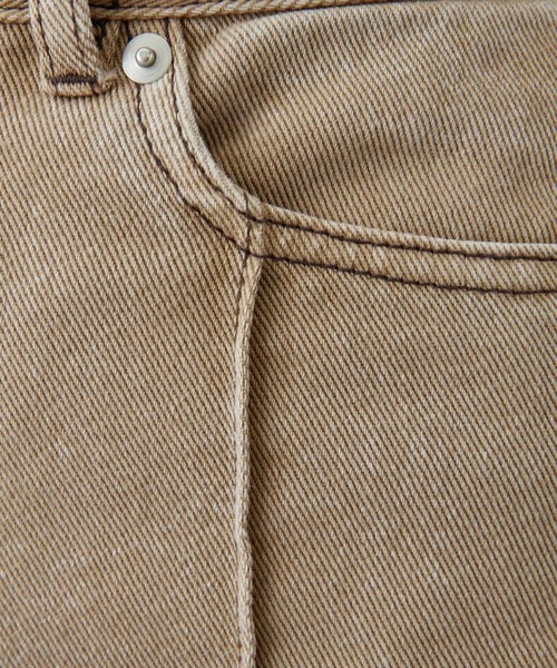 THE PAUSE(ザ ポーズ)の「【THE PAUSE】ストレートデニムパンツ(デニムパンツ・レディース・ブルー/サンドベージュ・36/38)」の9枚目の写真