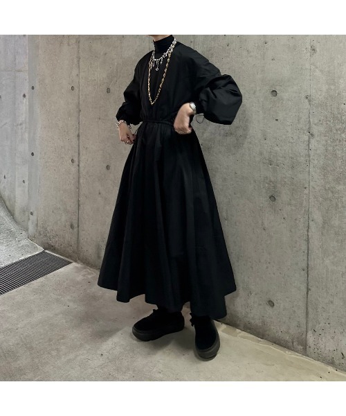 CAROLINA GLASER（カロリナ グレイサー）の「Aya / サイドあき ワンピース（ワンピース・レディース・ピンク/ブラック・SMALL/MEDIUM）」の6枚目の写真