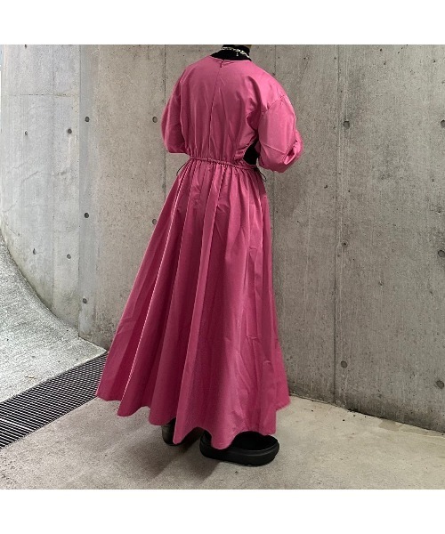 CAROLINA GLASER（カロリナ グレイサー）の「Aya / サイドあき ワンピース（ワンピース・レディース・ピンク/ブラック・SMALL/MEDIUM）」の10枚目の写真