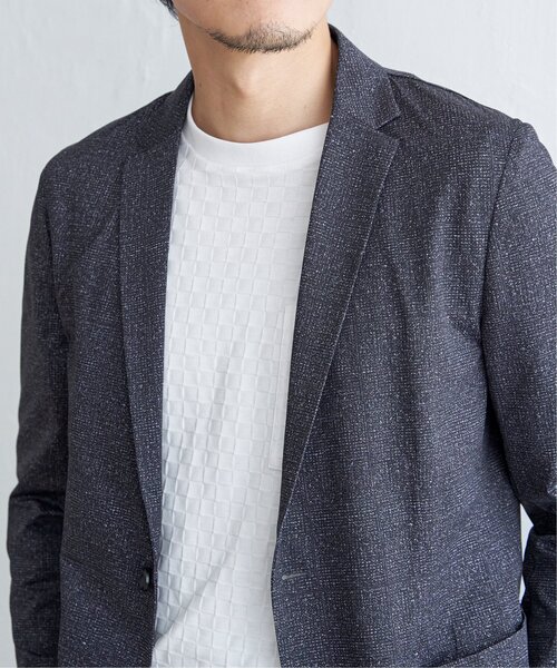 IKKA LOUNGE(イッカラウンジ)の「GOKU楽ワークAIR ジャケット(テーラードジャケット・メンズ・ネイビー/ブラック・XL/M/L/S)」の9枚目の写真
