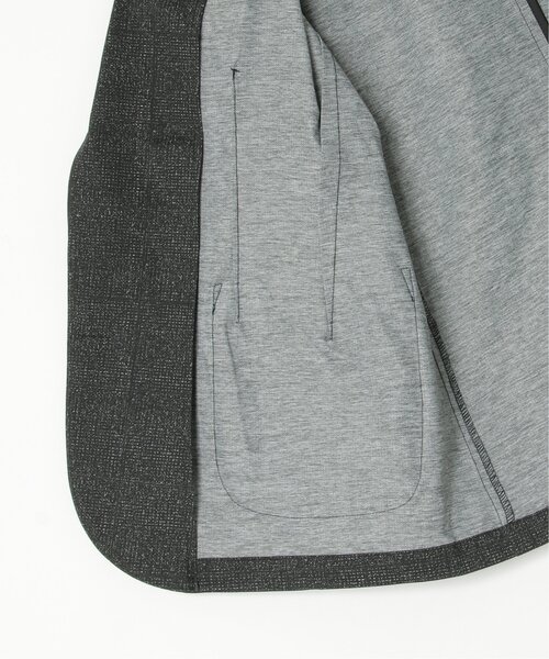 IKKA LOUNGE(イッカラウンジ)の「GOKU楽ワークAIR ジャケット(テーラードジャケット・メンズ・ネイビー/ブラック・XL/M/L/S)」の4枚目の写真
