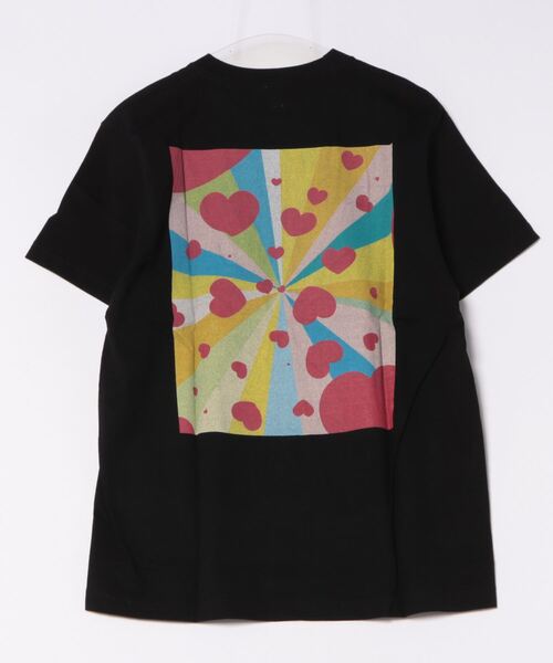 NO WAY(ノーウェイ)の「/Spread Love/オリジナルプリント S/S T(Tシャツ/カットソー・レディース・ホワイト/ブラック・MEDIUM/LARGE/SMALL)」の3枚目の写真