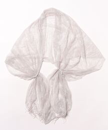 mimis | パール付き オケージョンショール　ストール　日本製(ストール/ショール)