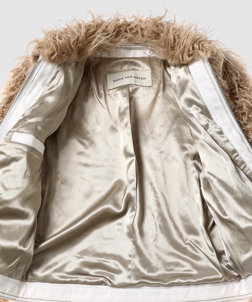 DRIES VAN NOTEN（ドリスヴァンノッテン）の「VANGEL 9115 W.W.JACKET BEI（その他アウター・レディース・ベージュ・36）」の7枚目の写真