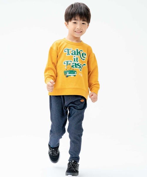 SKAPE（エスケープ）の「ﾌﾟﾁﾌﾟﾘﾄﾚｰﾅｰ（スウェット・キッズ・ホワイト/レッド/グリーン/ブラウン/ベージュ/ネイビー/イエロー/アイボリー・80ｃｍ/90cm/100cm/110cm/120cm/130cm）」の12枚目の写真