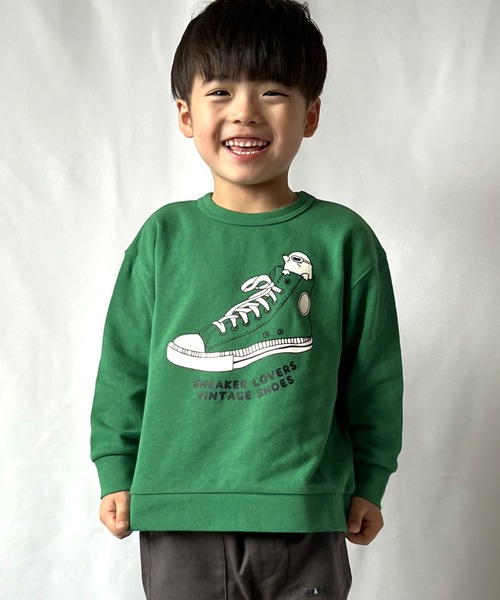 SKAPE（エスケープ）の「ﾌﾟﾁﾌﾟﾘﾄﾚｰﾅｰ（スウェット・キッズ・ホワイト/レッド/グリーン/ブラウン/ベージュ/ネイビー/イエロー/アイボリー・80ｃｍ/90cm/100cm/110cm/120cm/130cm）」の14枚目の写真