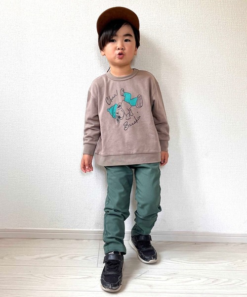 SKAPE（エスケープ）の「ﾌﾟﾁﾌﾟﾘﾄﾚｰﾅｰ（スウェット・キッズ・ホワイト/レッド/グリーン/ブラウン/ベージュ/ネイビー/イエロー/アイボリー・80ｃｍ/90cm/100cm/110cm/120cm/130cm）」の20枚目の写真