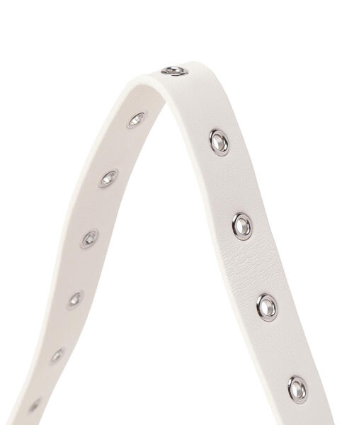 NATURAL BEAUTY BASIC（ナチュラルビューティーベーシック）の「◇ガジェットミニショルダーバック（ショルダーバッグ・レディース・ブラック/オフホワイト・ﾌﾘ-）」の6枚目の写真