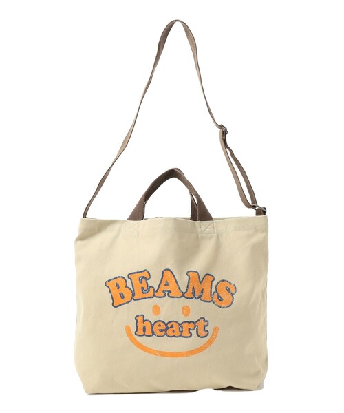 ビームスハート　トートバック BEAMS HEART（ビームス ハート）フェイクレザー トートバッグ