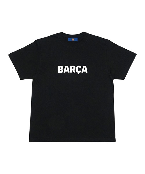 日本未販売バルセロナ Tシャツ 半袖 黒/青 セール】【FC BARCELONA】FCバルセロナ バルサ 'MQUC' Tシャツ（T