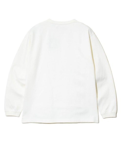 go slow caravan（ゴースローキャラバン）の「超ヘビーUSA/C どら焼きクマロングスリーブ TEE（Tシャツ/カットソー・メンズ・ブラック/ホワイト・X-LARGE/LARGE/MEDIUM/SMALL）」の13枚目の写真