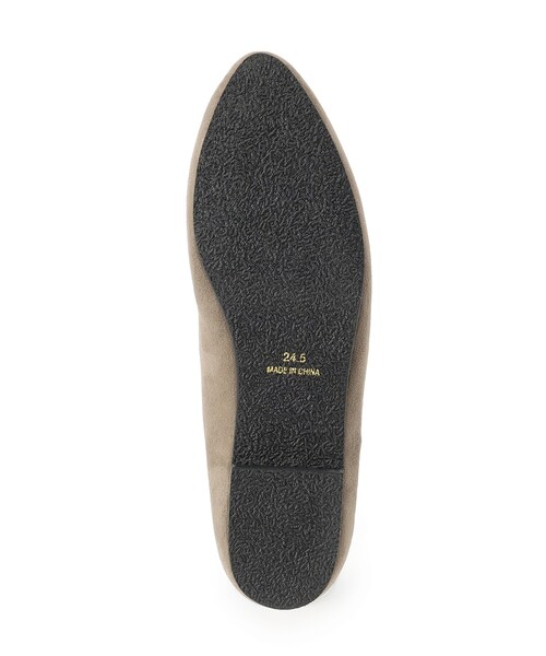 SHOO・LA・RUE（シューラルー）の「◆【22.5cm～25.0cm】ぬくぬくあったか フェイクファーポインテッドパンプス（パンプス・レディース・ブラウン系/ブラック/グレー・45/25/35/50）」の9枚目の写真