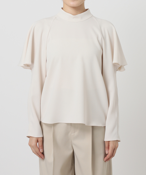 Noble（ノーブル）の「バウンスサテンドレープショルダーブラウス（シャツ/ブラウス・レディース・ホワイト系その他/ピンク・FREE）」の15枚目の写真