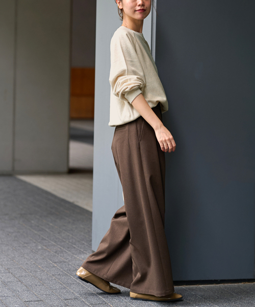 Champion（チャンピオン）の「別注【Champion/チャンピオン】*RE RW10oz RAGLAN CN SWEAT：スウェット（スウェット・レディース・オレンジ/ホワイト×ホワイト/ブラック系その他/グレー・MEDIUM）」の15枚目の写真