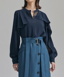 UNITED TOKYO | ケープシアーコンビブラウス(シャツ/ブラウス)
