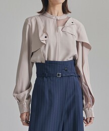 UNITED TOKYO | ケープシアーコンビブラウス(シャツ/ブラウス)