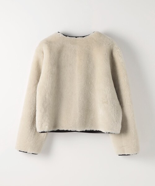 Steven Alan(スティーブンアラン)の「<Steven Alan>ムートン ブルゾン(ムートンコート・レディース・ブラック/ベージュ・FREE)」の17枚目の写真