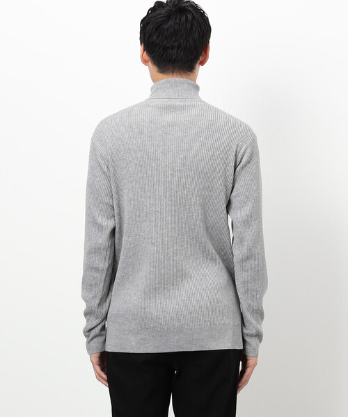 COMME CA ISM（コムサイズム）の「ハイゲージ ベーシックニット タートルネックプルオーバー（ニット/セーター・メンズ・マスタード/ライトグレー/ボルドー/ブラック/カーキ/ブルー・MEDIUM/LARGE）」の21枚目の写真