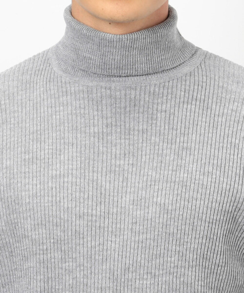 COMME CA ISM（コムサイズム）の「ハイゲージ ベーシックニット タートルネックプルオーバー（ニット/セーター・メンズ・マスタード/ライトグレー/ボルドー/ブラック/カーキ/ブルー・MEDIUM/LARGE）」の22枚目の写真