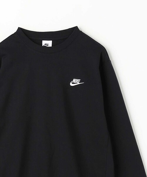 NIKE（ナイキ）の「＜NIKE＞ クラブ フレンチテリー クルー スウェット（スウェット・メンズ・ライトグレー/ブラック・M/L/XL/XXL）」の2枚目の写真