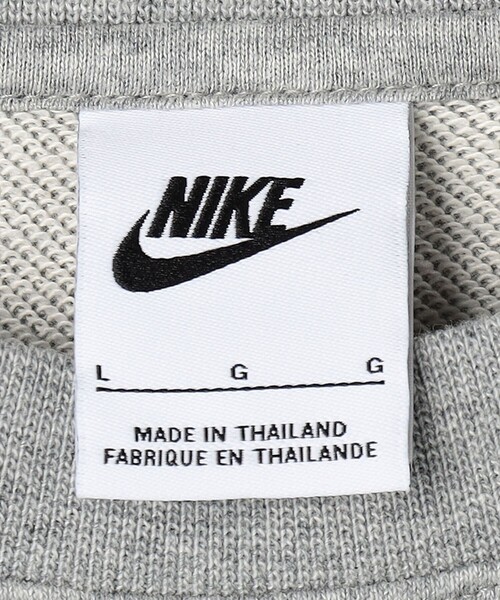 NIKE（ナイキ）の「＜NIKE＞ クラブ フレンチテリー クルー スウェット（スウェット・メンズ・ライトグレー/ブラック・M/L/XL/XXL）」の10枚目の写真