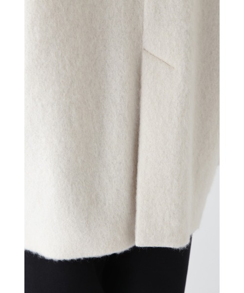 美品■human woman◆アルパカ混シャギーシャギーハーフコート ピーコート アルパカシャギーピーコート | ANAYI/アナイ | 三越伊勢丹