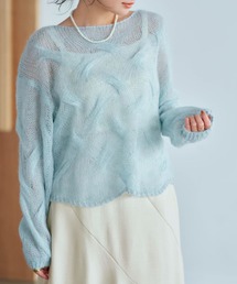 COHINA | ソフトケーブルニット【低身長・小柄女性】(ニット/セーター)